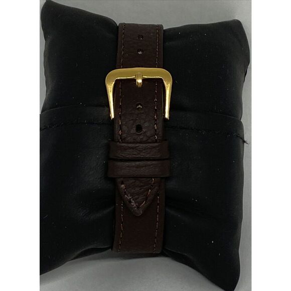 Fossil FTW1202 Women's Brown Leather Silver Analog Dial Hybrid Smartwatch CM536 - Picture 6 of 12